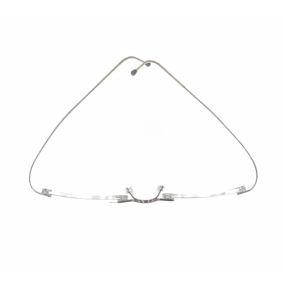 Silhouette 7395 40 6055 Titanium Brown Rimless Eyeglasses Frames 19 145 Austria - Picture 3 of 13